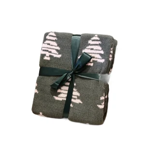 MANTA FLANELADA 120X140CM ESTAMP VERDE - 30710