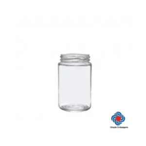 VIDRO 360 ML ANDINO C/ TAMPA MET BRANCA