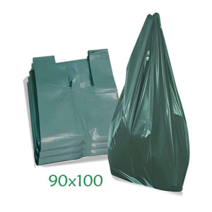 SACOLA RECICLADA 90X100 VERDE ESCURO - 4 KG