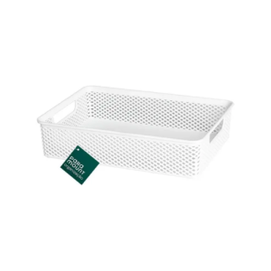 CESTO ORGANIZ BRANCO 39X27X7,5 LINEA PARAMOUNT