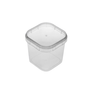 POTE QUADRADO 220 ML C/ LACRE - C/10 PLASTILANIA