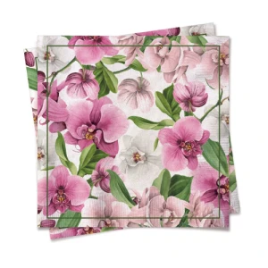 GUARDANAPO 33X33 ORQUIDIA C/ 20 - 19000667