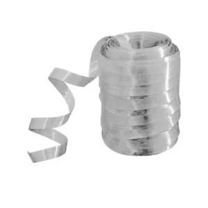 FITILHO  DECORATIVO METALIZADO 50 MT - PRATA