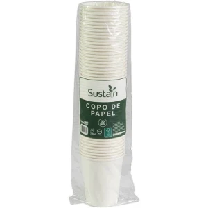 COPO PAPEL 240ML C/50 - SUSTAIN
