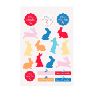 ETIQUETA ADESIVA FEELINGS 19X28 PT C/19 - 18100191