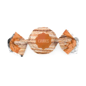 PAPEL TRUFAS 15X16 - SABORES CHURROS - C/100
