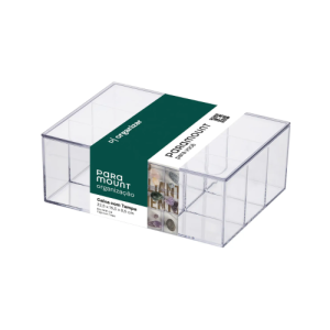 CAIXA ORGANIZ. C/ DIVIS E TAMPA 22,5X16,5X8,5 PARAMOUNT