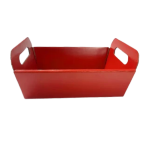 BANDEJA M 23X16,5X8 VERMELHA - 7720
