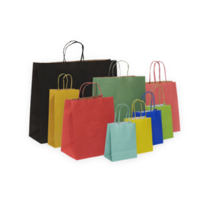 SACOLA KRAFT PRETO 17,5X8,5X21,5 - C/10