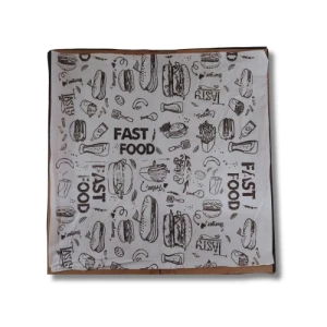 FOLHA PAPEL IMP. LANCHE 40X40 C/400