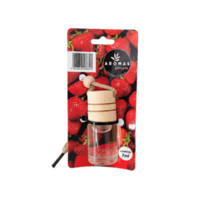 AROMATIZADOR VEICULAR AROMAS MORANGO 7ML - AROMAS