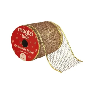 FITA DECORATIVA 6CM C/5MT SISAL - 27554