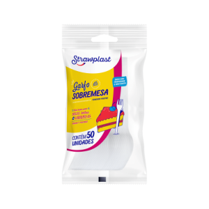 GARFO SOBREMESA BRANCO - C/50