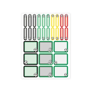 ETIQUETA FUTEBOL C/58 - 18100201