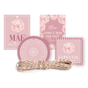 KIT FECHAMENTO CAMELIA DIA DAS MAES 17,5X25,5 KT C/4 - 14001866