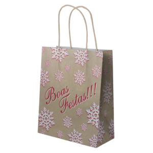 SACOLA 27X20X33 KRAFT NATAL