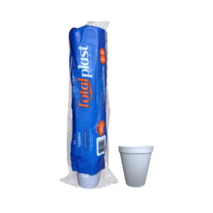 COPO ISOPOR 240ML C/20 TOTALPLAST