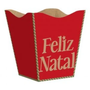 CACHEPOT VINTAGE TRADICAO NATAL GD - 37472