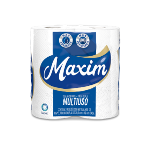 PAPEL TOALHA COZINHA MAXIM 2X60