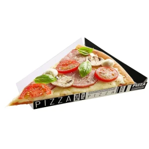 CAIXA FATIA DE PIZZA BLACK - C/ 50