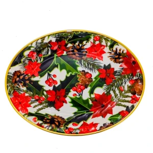 TRAVESSA PLAST DECOR OVAL 31X23X3CM - 18662