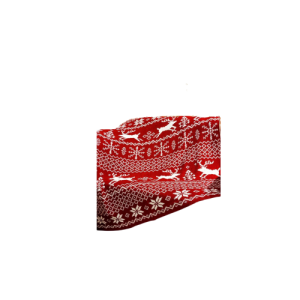 MANTA FLANELADA 120X140CM ESTAMP VERM - 30711