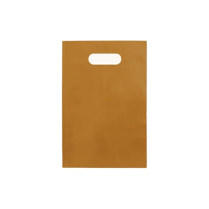 SACOLA PLAST 20X30 DOURADO C/50