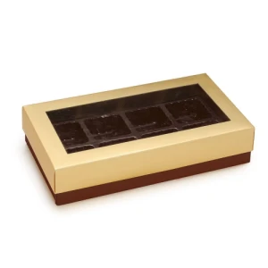 CAIXA P/ BOMBOM GARBO PRATA 17,5X9,7X3,5 C/ LUVA 13000061