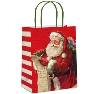 SACOLA PAPEL 21,5X15X8 - 14000847 NOITE MAGICA