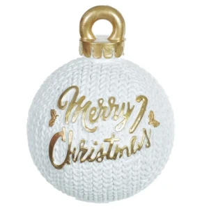 RESINA NATAL BOLA 22,8X17,5X17,7 - 49377002