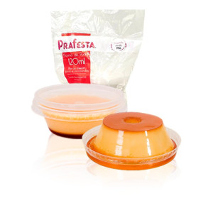 FORMA PUDIM C/SOBR TAMPA 120 ML C/12 - PRAFESTA