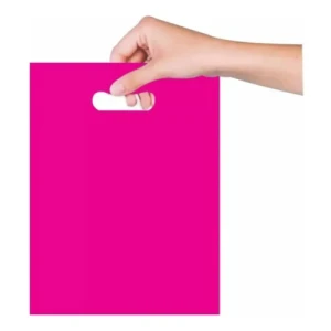 SACOLA BOCA PALHACO PINK 20X30 - C/50   (13973)