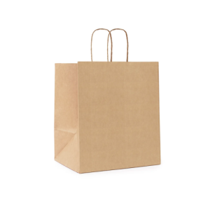 SACOLA PAPEL KRAFT 28X27X20 - 14001888
