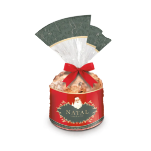 SACOS POLI NATAL 13,5X22,5 VITORIANO PANETONE 100 G C/100 - 11300922