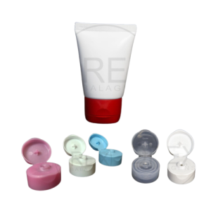 BISNAGA PLASTICA 30 GR FLIP TOP C/ 10