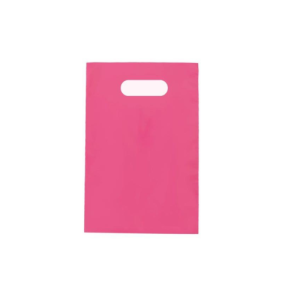 SACOLA PLAST 20X30 ROSA C/50