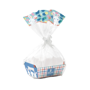 CESTA CARTAO (27X9,5X18,5) MG KIT OS COELHINHOS 13004718