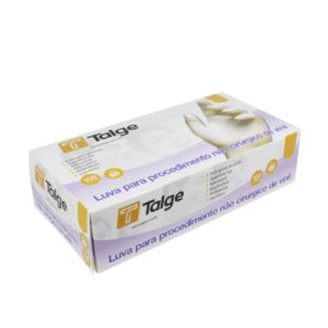LUVA VINIL M S/PO C/100 - TALGE