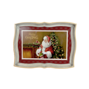 BANDEJA ESTAMPA VINTAGE 31,8X43X3CM - 21508