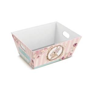 CESTA RIGIDA COELHA SERENA 27X21X12 - 19000648