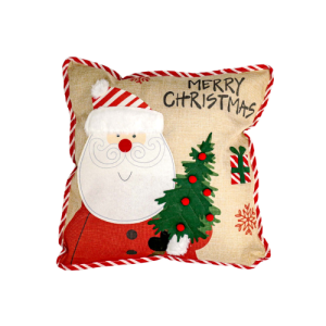 CAPA ALMOFADA ESTAMP NOEL 46X46CM - 24926