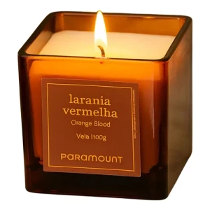 VELA AROMATICA LARANJA VERMELHA 100G PARAMOUNT