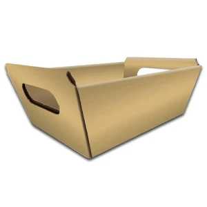 BANDEJA M DOURADA 23X16,5X8,5 - BMD-24