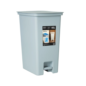 LIXEIRA C/ PEDAL SELETIVA 41,5X29,5X54 FLY 40L BRANCO PARAMOUNT