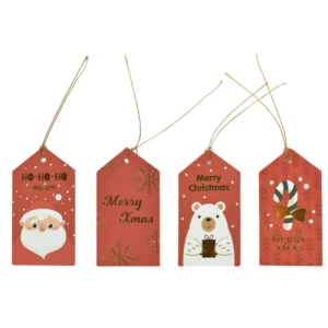 TAGS DECOR CORDAO 6X11CM C/20 - 31677