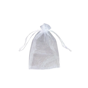 SACO ORGANZA 17X23 BRANCO C/ 10 - Y418