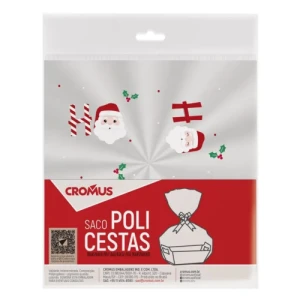 SACOS POLI NATAL 60X75 AUTOSSERVICO C/01