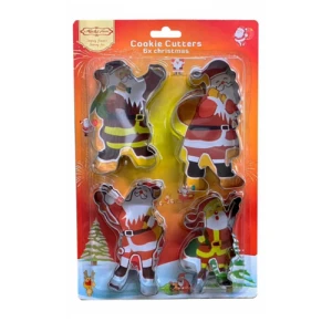 FORMA BOLACHA PAPAI NOEL C/ 04 - 6029