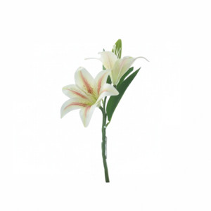 HASTE LIRIO CBOTAO 32X3 C/2 FLORES E 1 BOTAO - 40115BR