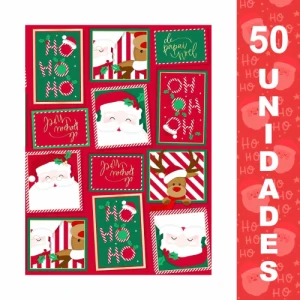 SACOS PRES. 25X37 - C/ 50 NATAL